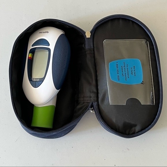 Microlife PF100 COPD Electronic Peak Flow Digital Asthma Reader - Picture 6 of 6
